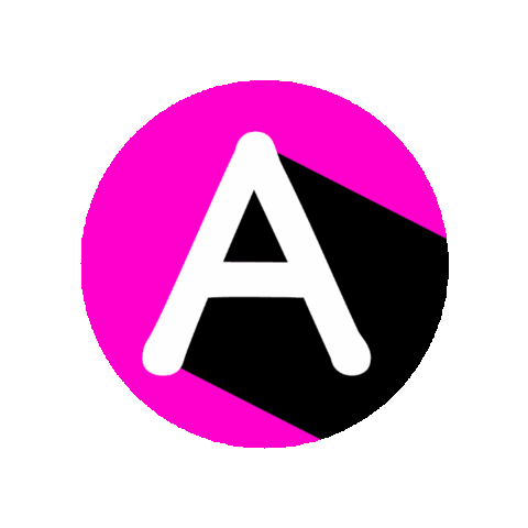 Pink Abc Sticker