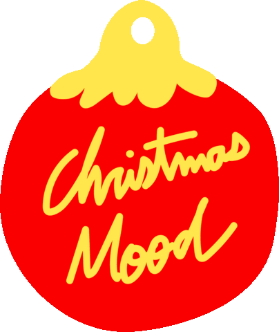 Christmas Mood Sticker by Mathilde Cabanas