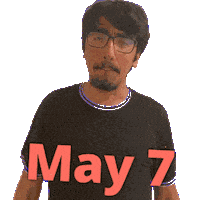May 7 Sticker