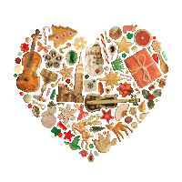 All I Want For Christmas Is You Sticker by Vitamin String Quartet