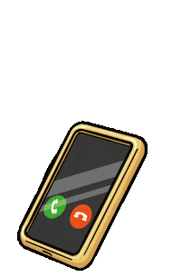Phoning Call Me Sticker