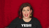 christinegritmon yes red cheer cgritmon GIF