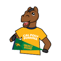 Calpolypomona Billybronco Sticker by CPP Project CAMINOS