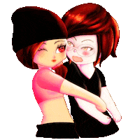 In Love Hug Sticker