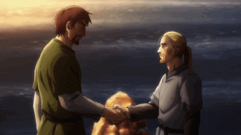 Vinland Saga Friendship GIF