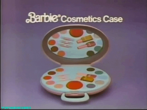 make up 80s GIF