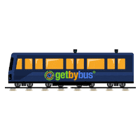 Train Transport Sticker by Travelier