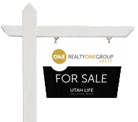ULRG utah life real estate group for sale sign Sticker
