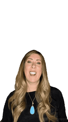 Jennifer1ouise lets party hands in the air jump around jennifer louise Sticker