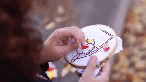 Diy Sewing GIF by Lehigh University
