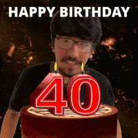40 Years Old 40Th Birthday GIF