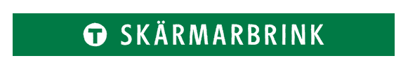 hammarbyfotboll station hammarby bajen tunnelbana Sticker