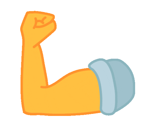 Roll Up You Can Do It Sticker by Ange Devery