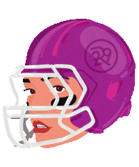 football fun Sticker by Refinery29