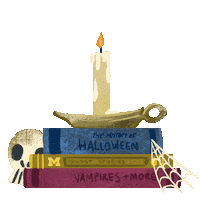 Trick Or Treat Halloween Sticker by University of Michigan