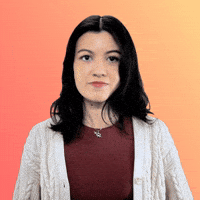 Nodding No GIF by Originals