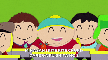 eric cartman japanese GIF by South Park 