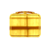 Art 3D Sticker by Gold Lunchbox