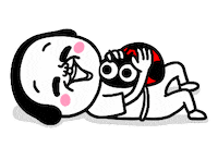 GIFMartha happy friend surreal best friend Sticker