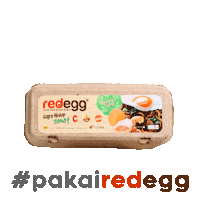redeggindo redegg redeggindo pakairedegg omega3egg Sticker