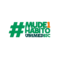 UnimedSJC mude1habito mude 1 hábito mude1hábito unimed sjc Sticker