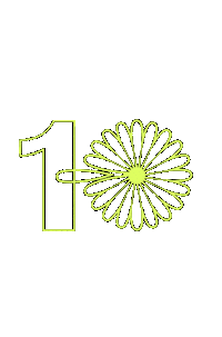 Flower Sticker by Uhana