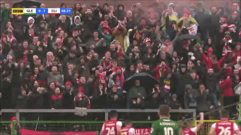 Red Army Applause GIF by Cliftonville Football Club