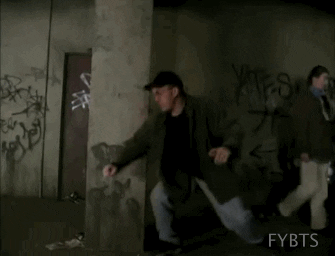 matrix jumping GIF