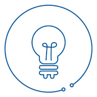 Glühbirne Dreieck Sticker by Schrack for Students - SfS