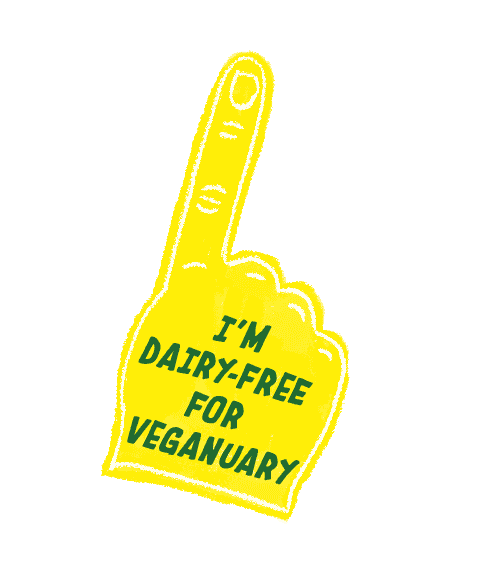 Dairy Free Veganuary Sticker by Vitalite_DairyFree
