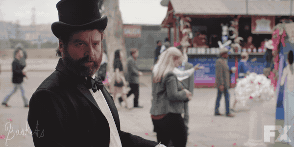 tired zach galifianakis GIF by BasketsFX