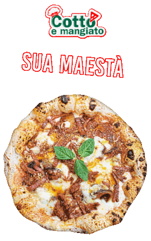 Food Pizza Sticker by Pizzeria Cotto e Mangiato