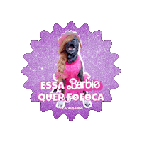 Feliz Barbie Sticker