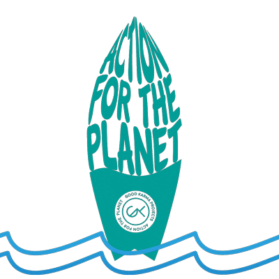 goodkarmaprojects giphyupload sea surf sustainability Sticker