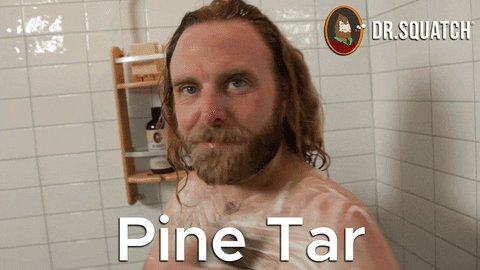 Pine Tar Shower GIF by DrSquatchSoapCo