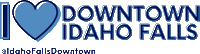 IFDowntownDevelopmentCo downtown idaho idaho falls downtown idaho falls Sticker