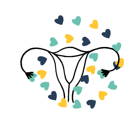 Heart Sticker by #OvaryAct