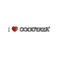 cocoyaya love cocoyaya cocoyayadxb cocoyayacanada Sticker