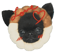 Dog Love Sticker