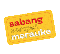 permiasnasional indonesia merauke permias permias nasional Sticker