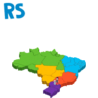 Rio Grande Do Sul Brazil Sticker by Tio Ge