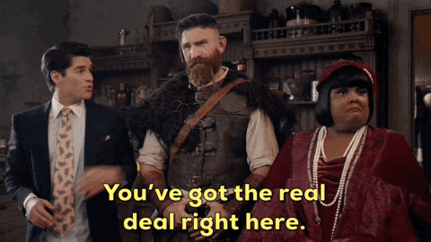 Im Right Here Real Deal GIF by CBS