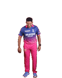 Halla Bol Pink Sticker by Rajasthan Royals