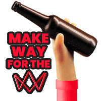 whizlatam way make w hard Sticker