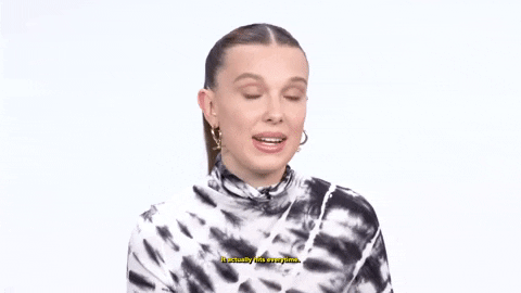 Millie Bobby Brown GIF by BuzzFeed