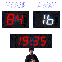 16 Away Sticker