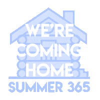 Camp Cabin Sticker by Summer 365
