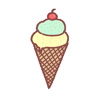bymentari happy food mood sweet Sticker
