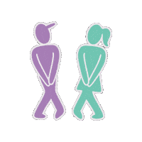 Wc Toilettes Sticker by LesHallesDeLaJonction