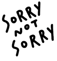 Sorry Demi Lovato Sticker by Loja Bad Gal